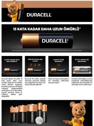 Duracell AA10 Alkalin Kalem Pil 10’lu Avantaj Paketi – Uzun Ömürlü & Yüksek Performans - 2