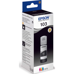 EPSON - Epson 103-C13T00S14A Siyah Orjinal Mürekkep