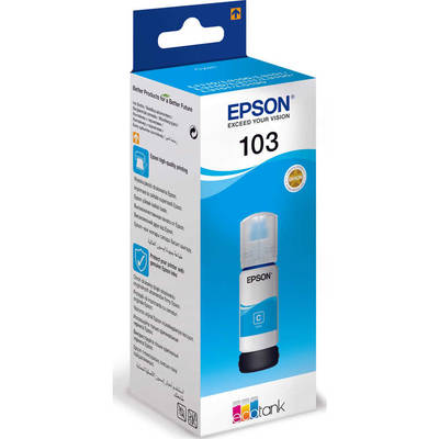 Epson 103-C13T00S24A Cyan Original Ink - 1