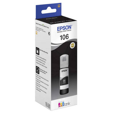 Epson 106-C13T00R140 Foto Black Original Ink - 1