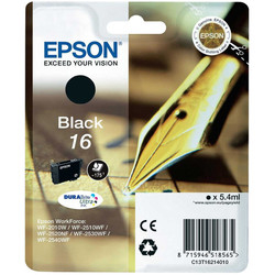 Epson 16-T1621-C13T16214020 Black Original Cartridge - EPSON