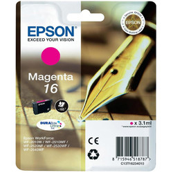 Epson 16-T1623-C13T16234020 Magenta Original Cartridge - EPSON