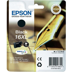 EPSON - Epson 16XL-T1631-C13T16314020 Siyah Orjinal Kartuş