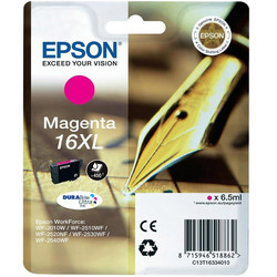 Epson 16XL-T1633-C13T16334020 Magenta Original Cartridge - EPSON