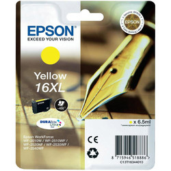 EPSON - Epson 16XL-T1634-C13T16344020 Sarı Orjinal Kartuş