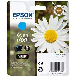 EPSON - Epson 18XL-T1812-C13T18124020 Mavi Orjinal Kartuş