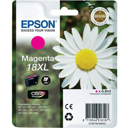 Epson 18XL-T1813-C13T18134020 Magenta Original Cartridge - EPSON