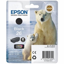EPSON - Epson 26-T2601-C13T26014020 Siyah Orjinal Kartuş