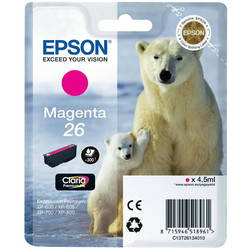 Epson 26-T2613-C13T26134020 Magenta Original Cartridge - 1