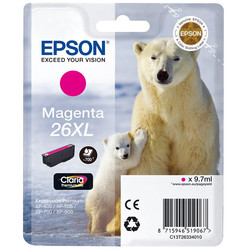 Epson 26XL-T2633-C13T26334020 Magenta Original Cartridge - EPSON