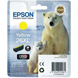 EPSON - Epson 26XL-T2634-C13T26344020 Sarı Orjinal Kartuş