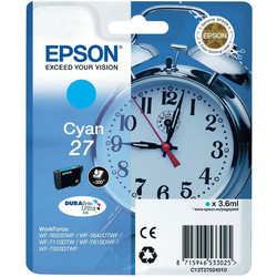 EPSON - Epson 27-T2702-C13T27024020 Mavi Orjinal Kartuş