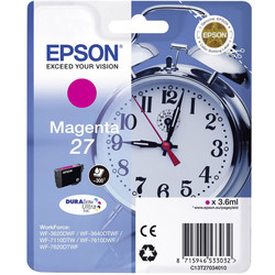 Epson 27-T2703-C13T27034020 Magenta Original Cartridge - EPSON