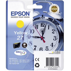 EPSON - Epson 27-T2704-C13T27044020 Sarı Orjinal Kartuş