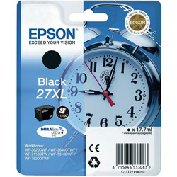 EPSON - Epson 27XL-T2711-C13T27114020 Siyah Orjinal Kartuş Yüksek Kapasiteli