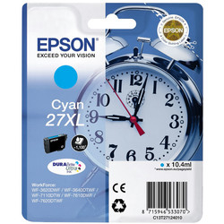 EPSON - Epson 27XL-T2712-C13T27124020 Mavi Orjinal Kartuş Yüksek Kapasiteli