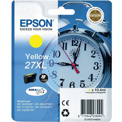 EPSON - Epson 27XL-T2714-C13T27144020 Sarı Orjinal Kartuş Yüksek Kapasiteli