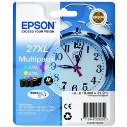 EPSON - Epson 27XL-T2715-C13T27154020 Yüksek Kapasiteli Orjinal Kartuş Avantaj Paketi
