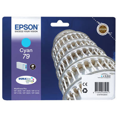 Epson 79-T7912-C13T79124010 Cyan Original Cartridge - 1