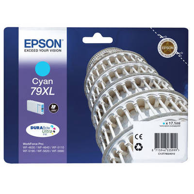 Epson 79XL-T7902-C13T79024010 Cyan Original Cartridge High-Power - 1