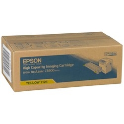 EPSON - Epson C3800-C13S051124 Sarı Orjinal Toner Yüksek Kapasiteli