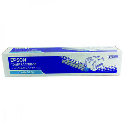 Epson C4200-C13S050244 Cyan Original Toner - 1