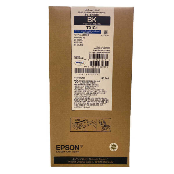 Epson C529-C13T01C100 Black Original Cartridge - 1