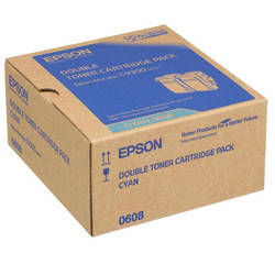 Epson C9300-C13S050608 Cyan Original Toner 2Li Paketi - 1
