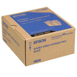 EPSON - Epson C9300-C13S050609 Siyah Orjinal Toner 2Li Paketi