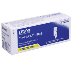 EPSON - Epson CX-17/C13S050611 Sarı Orjinal Toner Yüksek Kapasiteli