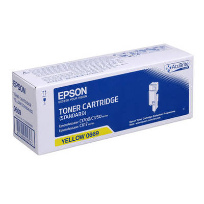 Epson CX-17/C13S050669 Sarı Orjinal Toner