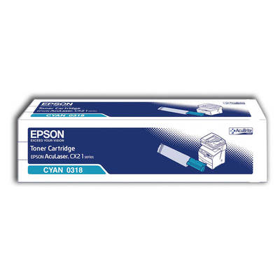 Epson CX-21/C13S050318 Mavi Orjinal Toner