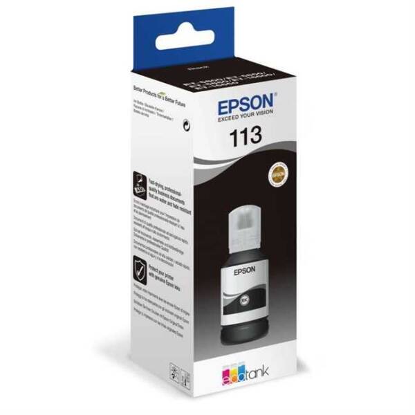 Epson EcoTank 113 C13T06B140 Black Original Ink - 1