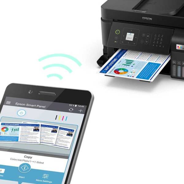 Epson EcoTank L5590 C11CK57404 Çok Fonksiyonlu Mürekkep Tanklı Yazıcı - 3