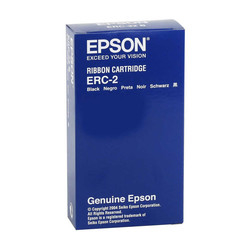 EPSON - Epson ERC-02/C43S015425 Kırmızı-Siyah Orjinal Şerit