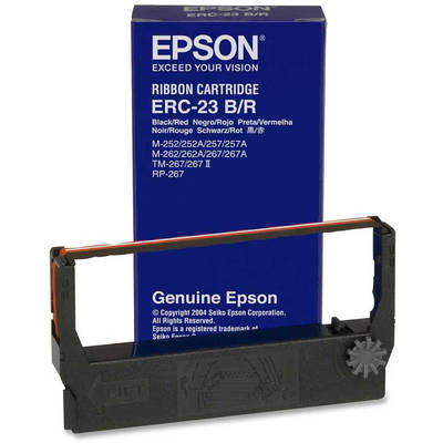 Epson ERC-23/C43S015362 Original Magenta-Black Şerit - 1