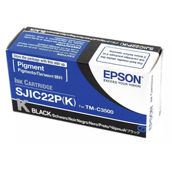 Epson SJIC22-C33S020601 Black Original Cartridge - EPSON
