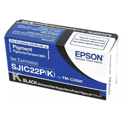 Epson SJIC22-C33S020601 Siyah Orjinal Kartuş - Thumbnail