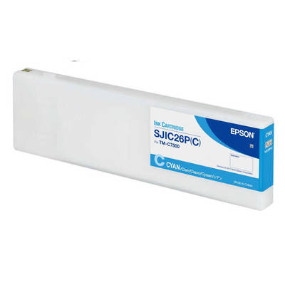 Epson SJIC26-C33S020619 Cyan Original Cartridge - 1
