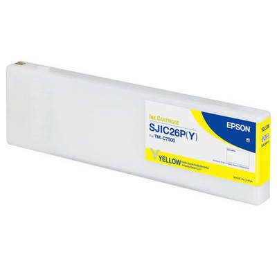 Epson SJIC26-C33S020621 Sarı Orjinal Kartuş - 1