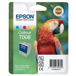 EPSON - Epson T008-C13T00840120 Renkli Orjinal Kartuş