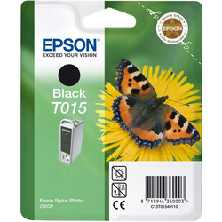 EPSON - Epson T015-C13T01540120 Siyah Orjinal Kartuş