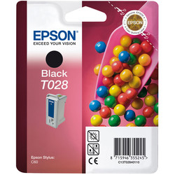 Epson T028-C13T02840120 Black Original Cartridge - EPSON