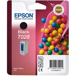 EPSON - Epson T028-C13T02840120 Siyah Orjinal Kartuş
