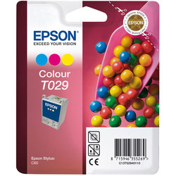 EPSON - Epson T029-C13T02940120 Renkli Orjinal Kartuş