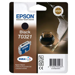 Epson T0321-C13T03214020 Black Original Cartridge - EPSON