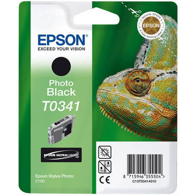 Epson T0341-C13T03414020 Foto Siyah Orjinal Kartuş