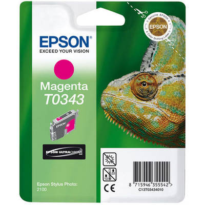 Epson T0343-C13T03434020 Kırmızı Orjinal Kartuş