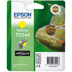 EPSON - Epson T0344-C13T03444020 Sarı Orjinal Kartuş
