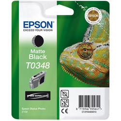 EPSON - Epson T0348-C13T03484020 Mat Siyah Orjinal Kartuş